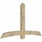 Ekena Millwork Bellingham Rough Sawn Timber Gable Bracket, Douglas Fir, 84"W x 49"H x 4"D x 6"F, 14/12 Pitch GBW084X49X0406BEL00RDF - alternate 5